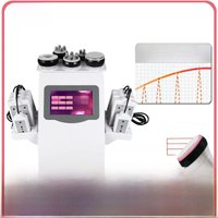 6 In 1 Kim 8 Adjustable 30K/40K/60K/80K Lipo Laser Vacuum Cavitation Machine Ultrasonic Radio Frequency Facial Body Shaping