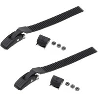 2 Sets Roller Skates Strap Fastening Straps Inline Skate Strap Buckle With Clamp Screws Nut Replacement