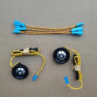 Car front and rear tweeter speaker For BMW F10 F11 F30 F32 E60 E90 G30 series high quality HiFi horn loudspeaker 65139184794
