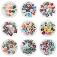 15pcs Mixed Style Silicone Focus Beads Cartoon Animal Silicone Beads DIY Jewelry Accessories For Beaded Pen Keychains Making