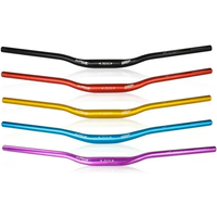 AliExpress NONE WAKE Mountain Bike Handlebar Aluminum Alloy Handlebar 720mm 780mm MTB Bicycle Handlebar Diameter 31.8mm Bicycle Accessories