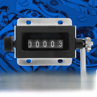 D67F 5 Digit Mechanical Resettable Manual Hand Pull Stroke Tally Counter