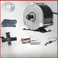 AliExpress kun ray 36V 500W Brushed Motor MY1018E-D High Speed Gear DC Motor for Electric Bike Conversion Kit E-Scooter Motorcycle Motor Kit