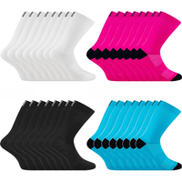 AliExpress TIMUBIKE 4 Pairs of Men and Women's Compression Sports Socks for Running, Cycling, Climbing, Walking, and Hiking