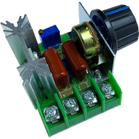 1PCS 2000W Adjustable Motor Speed Controller Voltage Regulator AC Motor Speed Controller 50-220V 25A Motor