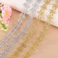 5Meters/16.4Ft Each Pack New Lace Belt Clothing Accessories DIY Curtain Lace Fabric Lace Clothes Ruyi Double-Sided Lace