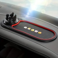 Multi functional car anti slip pad and phone holder, 360 ° rotating swan navigation bracket, silicone dashboard car pad, dashboa