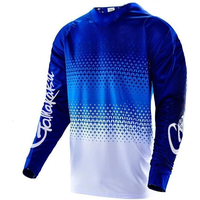 AliExpress New Summer 2022 long sleeve motocross shirt blue mountain bike mtb Racing Team Road Sports Jersey