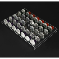 Coffee Pods Holder Organizer Tray Empty Coffee Capsules Coffee Capsules Organizer Compatible With Nespresso Original Pods