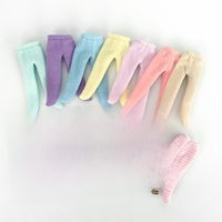 New Pretty Girl Doll Socks Cute High Waist Legging Stockings Accessories For 11cm/ 4" OB11 Doll, Gsc, Molly, Dod doll Body