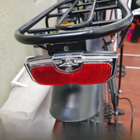 AliExpress ATUOTIN Bicycle Luggage Carrier Rack Lamp MTB Rear Shelf Cycling Seatpost Tail Light Bicycle Rear Seat Reflective Taillight