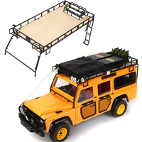 Metal Roof Luggage Rack for 1/10 RC Crawler Car Traxxas RC4WD Defender Range Rover D90 Diy Parts