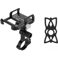 AliExpress NONE GUB PLUS 15 Bicycle Mobile Phone Holder Fixed Mount Bracket Motorcycle Electric Bike 360 Degree Rotatable Handlebar Support