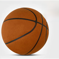 Grooved Silent Basketball 29.5''/27.9''Foam Basketball Indoor Training Silent Ball Dribbling Quietly Bounce Basketball No Noise
