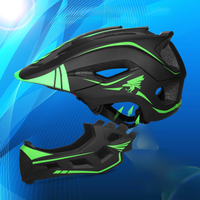 AliExpress NONE Lixada Kids 2-in-1 Detachable Full Face Helmet Children Sports Safety Bike Helmet Protective Gear Kids Helmet Cycling Helmet