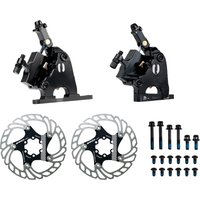 AliExpress ONIRII Hydraulic Disc Brake with 6-Bolts Rotor Wire Pulling Calipers Flat Mount CX for Gravel Bicycle Road Bike New