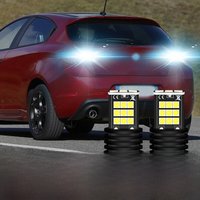2pcs LED Backup Light Bulb Reverse Lamp P21W BA15S Canbus For Alfa Romeo Giulietta 145 146 147 156 166 159 GTV Spider Brera Mito