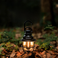 Black Dog Outdoor Vintage Camping Lights Extra Long Life Lighting Tent Lights Multi-function Emergency Lights Ambient Lights