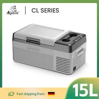 Alpicool CL15 15L Samochodowa Lodówka Kompresorowa 12V Mini Zamrażarka 12/24V DC 100-240V AC Przenośna Chłodziarka do Kempingu i Podróży