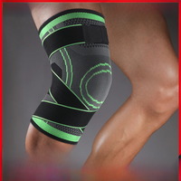 AliExpress Fezrgea Outdoor Sports Knee Pads Knitted Breathable Fitness Running Bandages Compression Knee Support Cycling Hiking Climb Basketball