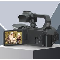 Full 4K Camcorder 64MP Youtuber Professional Digital Video Camera Streaming Auto Focus Photography Vlog Recorder 4" Touch Screen