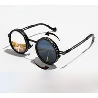 AliExpress Cycling Polarized ND9 Adjustable Dimming Sun Glasses Men Women Round Sunglasses Retro Punk Men's Fishing Eyeglasses Shades UV400