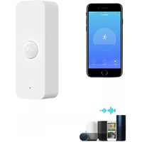 1~3pcs Tuya WiFi PIR Motion Sensor Smart Home Human Body Infrared Detector Security Smart Life Works With Alexa Google Home