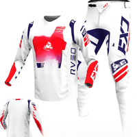 AliExpress NEW 2024 FXJ enduro motocross gear set mx jersey pants White motorbike clothing mtb carracing suit Off Road equipment