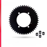 AliExpress PASS QUEST X110 BCD (4-bolt AERO) Round BLACK Narrow Wide Chainring