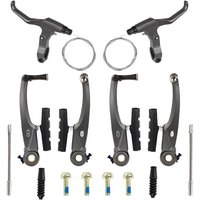 AliExpress chooee CHOOEE MTB Bicycle V Brake Caliper Lever Set Liner Pull Road Mountain Bike V Brakes Calipers Gray