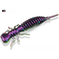 ESFISHING New Jigging Soft Worm Bait Larva 50mm 75mm For all Fish Iscas Pesca Artificial Ice Tiny Fishing Lure Tackle