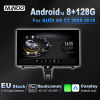 Qualcomm Wireless Carplay Bildschirm für Audi A6 C7 A7 2012-2018 Auto-Multimedia-Player Android 14 Radio GPS DSP 4G Autoradio