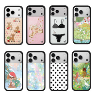 2026 New Wildflower Star Pony Phone Case for iPhone 17 Pro Max 16 Plus 17 Air 12 13 14 15 16 Cover 3D WF Cartoon Polka Dots Cove