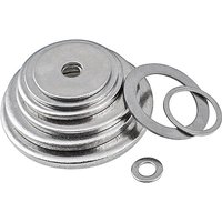 M1 M2 M3 M4 M5 M6 O-type Flat Washer OD 4-40mm 304 Stainless Steel Flat Washer Plain Gasket Round Sealing Gasket for Screw Bolts