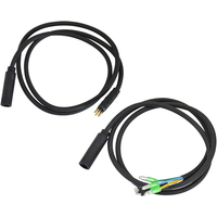 AliExpress 9Pin M6/M10 EBike Motor Extension Cable Connector Female To Male Electric Bike Motor Cables For Ebike waterproModifieCation Line