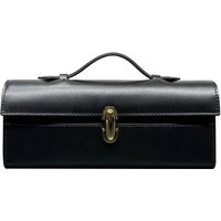SAVETTE Genuine Leather Tote Women's Simple Handbag Small Square Bag Baguette Bags High Quality Savette Symmetry Slim Row Bag