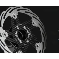AliExpress CYCLAMI Bicycle Disc Brake 160/180mm Bike Floating Rotors Carbon Fiber 6 Holes Ultra-light Road MTB Bike Brake
