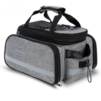 AliExpress West Biking WEST BIKING Bike Rear Rack Bag 15-20L Large Capacity MTB Road Bike Travel Luggage Storage Bags Trunk Panniers Shoulder Handbag