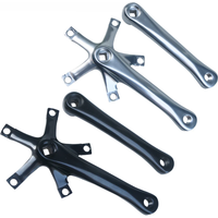 AliExpress 130 BCD Folding Bike Crank Arm 165mm 130BCD Single speed 44T Chainwheel Square Taper hole Fixed Gear Bicycle Crankset Chain Ring