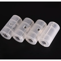 Brand New 4PCS AA to C Battery Adaptor Holder Case Converter Switcher LR06 AA to C LR14 Size Battery Storage Box