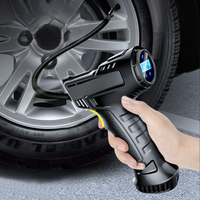 AliExpress EAFC 120W Handheld Air Compressor Wireless/Wired Inflatable Pump Portable Air Pump Tire Inflator Digital for Car Bicycle Balls