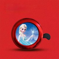 AliExpress Bandai 5*5cm Frozen Elsa Bicycle Bell Kids Bike Cartoon Bell Metal Warning Alarm Cycling Handlebar Bell Safety Cycling Accessories