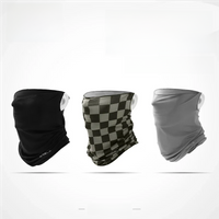 AliExpress WRELS Breathable Sun Protection Face Mask Ice Silk Sunscreen Mask Outdoor Cycling Face Cover Solid Color Neck Wrap UV Protection