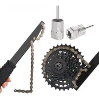AliExpress riderace Bicycle Flywheel Removal Tool Kit With Cassette Wrench 12 Teeth Bike Chain Whip Cassette Sprocket Remover Tool MTB Repair Tools