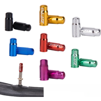 AliExpress NONE ZTTO 2Pcs MTB Mountain Bicycle Presta Valve Caps F/V Protector For Road Bike French Tyre F/V Inner Tube Tire Dustproof Cover