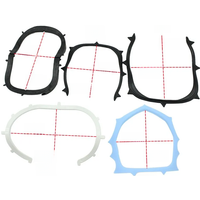 Carbon Fiber Dental Rubber Dam Frame Holder Foldable Frame Rubber Barrier Bracket Support Lab Materials High Elasticity