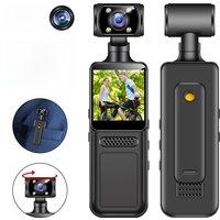 AliExpress CUGUU 128GB 4K Ultra HD Action Mini Camera 180 Rotatable Vlog Wifi Sports Cam Waterproof Case Helmet Travel Bicycle Driver Recorder