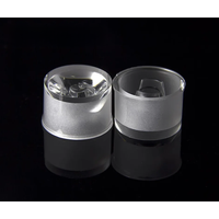 10pcs/lot light transmittance 92% diameter 20mm waterproof PMMA led lens 5/20/30/45/60/70/90/120degree optical lens with holder