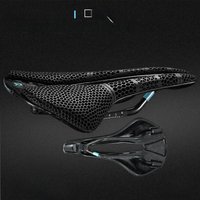 AliExpress 2025 RYET Full Carbon 3D Printed Bicycle Saddle 245mm*143/150mm Bike Seat for MTB Gravel Road Bike Seat Cycling Bicycle Parts