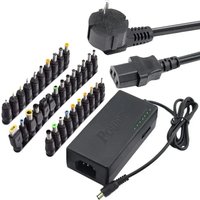 1set/34Pcs Universal Power Adapter 96W 12V To 24V Adjustable Portable Charger for Dell Toshiba Hp Asus Acer Laptops Eu-Plug